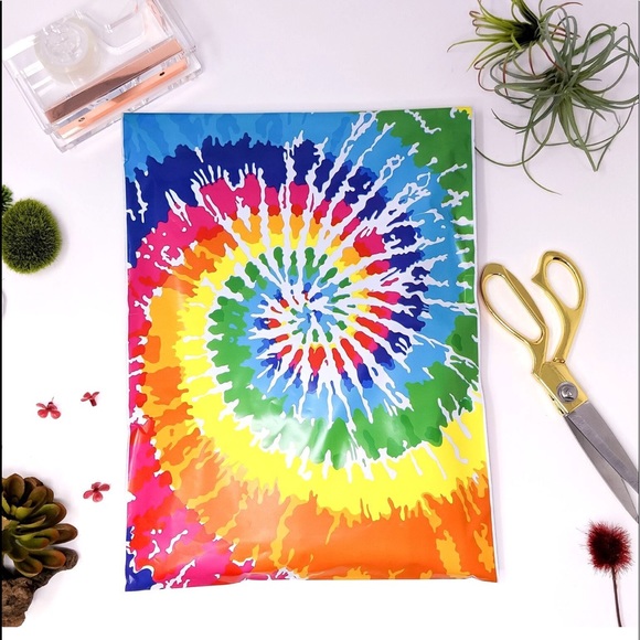 50 10X13 Poly Mailers Tye Dye Shipping Envelopes PRICE IS FIRM - Picture 9 of 10